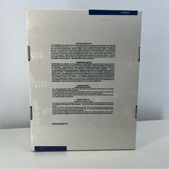 Vintage Ingraham Quartz Movement Functional Solid Pine Wall Clock USA made - Picture 7 of 12